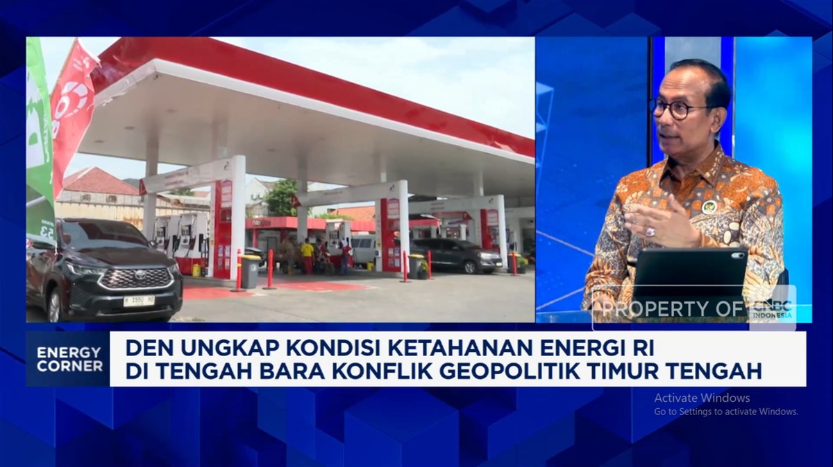 Video: Cadangan Minyak dan BBM RI 28 Hari, DEN: Ketahanan Energi RI Aman