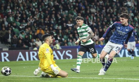 Arsenal Akhiri Tren Negatif, Taklukkan Sporting 1-0 di Liga Champions Lewat Gol Injury Time Havertz