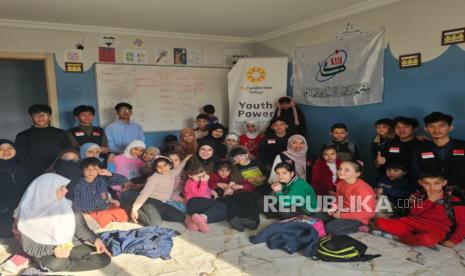 Relawan Indonesia Gelar Program Mengajar Anak Pengungsi Suriah