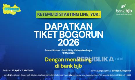 bank bjb Hadirkan Promo Eksklusif, Tiket BOGORUN 2026 Bisa Didapat dari Menabung