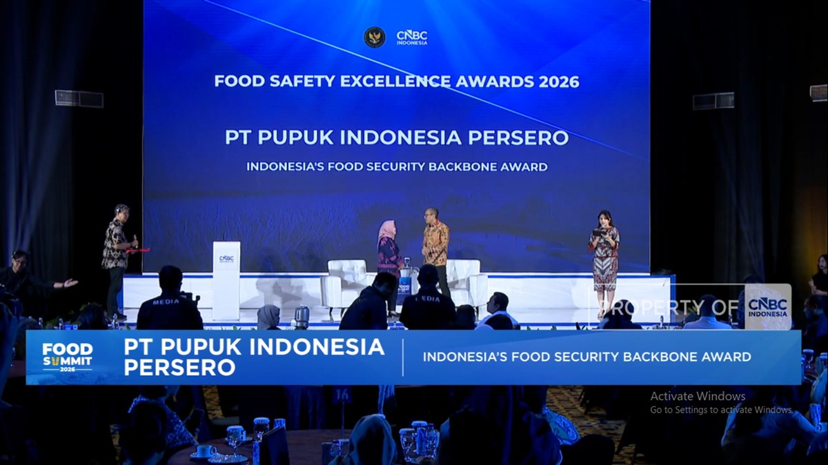 Video: Pupuk Indonesia Raih Indonesia’s Food Security Backbone Award