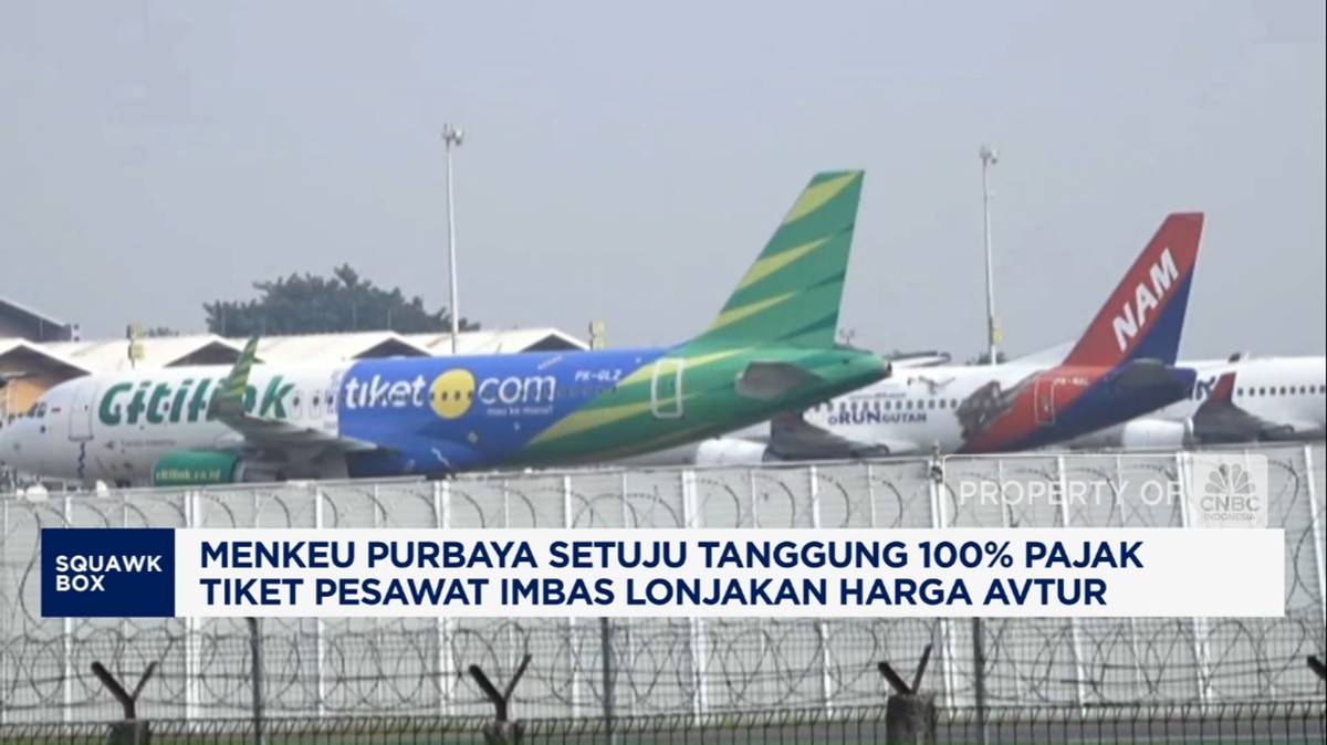 Video: Purbaya Tanggung 100% Tiket Pesawat Imbas Lonjakan Harga Avtur