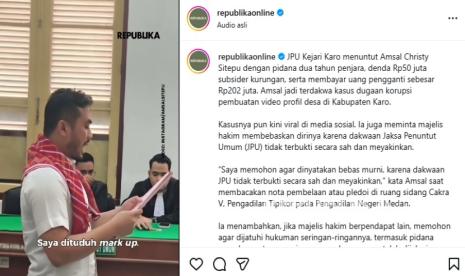 Pakar UII Melihat Kasus Amsal Tidak Ada Kerugian Negara