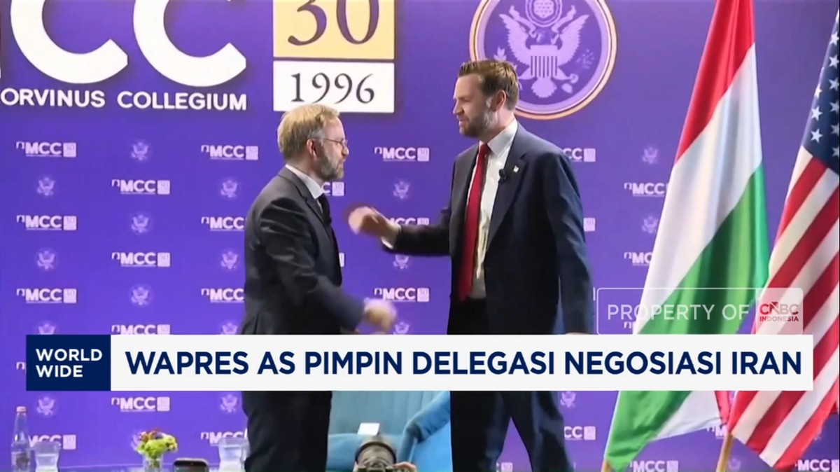Video: Wapres Vance Pimpin Delegasi AS Untuk Negosiasi Dengan Iran