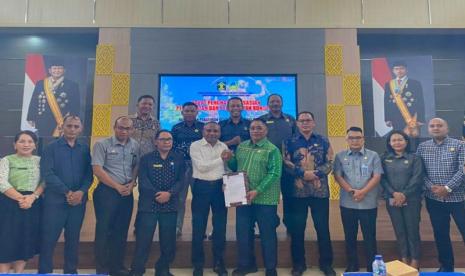 Kemenkum NTT dan Pemkab Manggarai Timur Harmonisasi Ranperda Ketertiban Umum