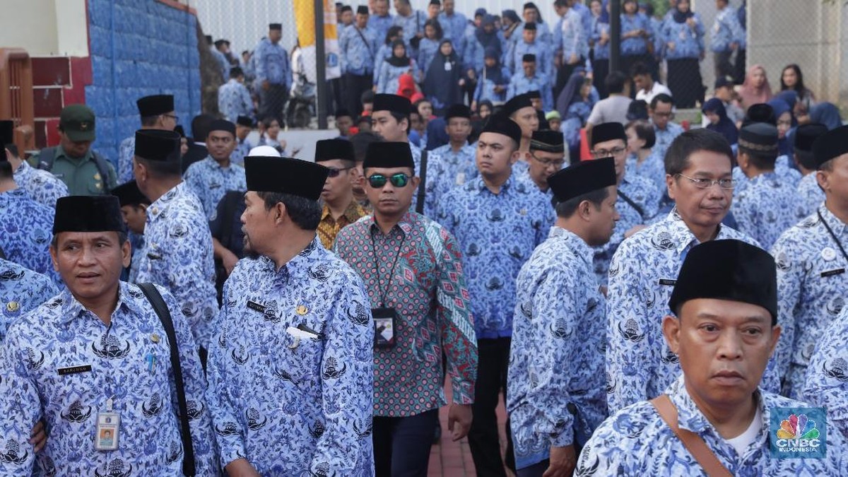 Muncul ASN “Kontrak”, Jumlah PNS RI Menyusut ke Titik Terendah di 2025