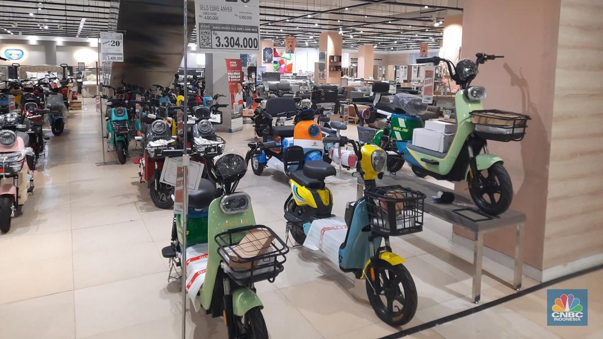 Besok! Sepeda Listrik Mulai Rp 3 Jutaan di Transmart Full Day Sale