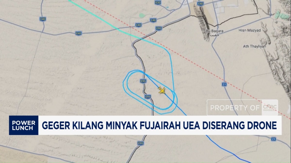 Video: Geger Kilang Minyak Fujairah UEA Diserang Drone