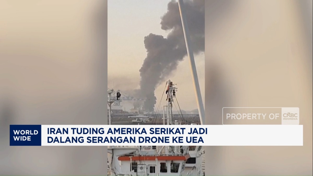 Video: Iran Tuding Amerika Serikat Jadi Dalang Serangan Drone ke UEA