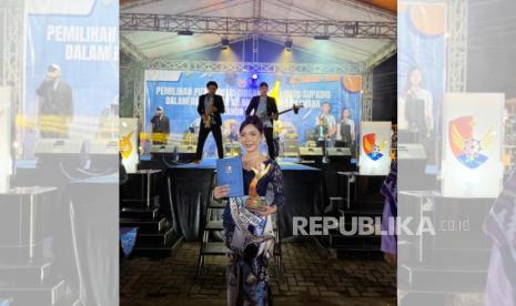 Mahasiswi Sistem Informasi UBSI Pontianak Unjuk Prestasi di Ajang Bergengsi Putra Putri Dirgantara