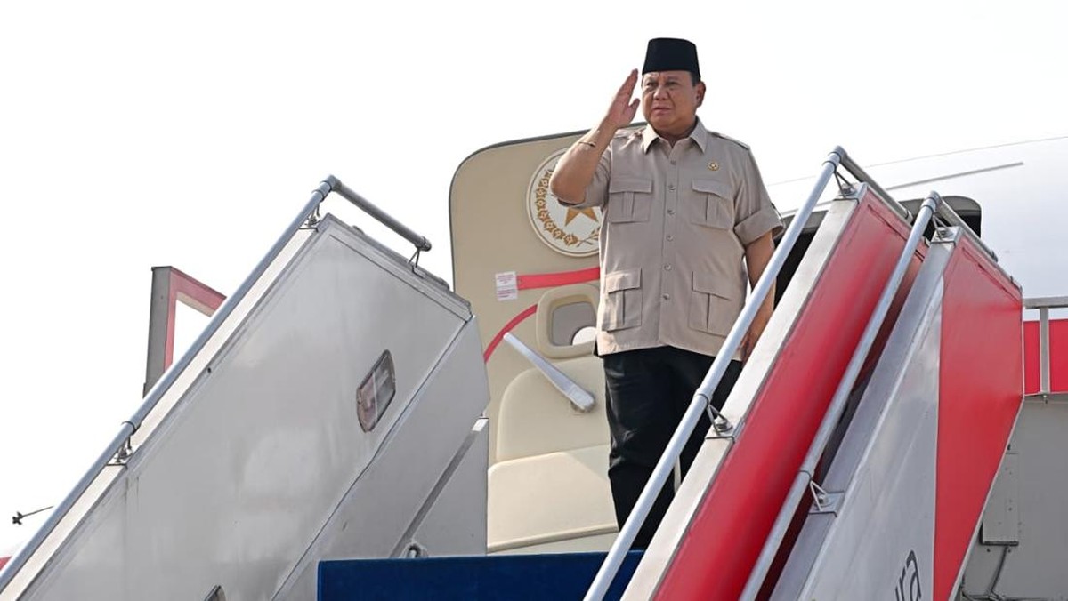 Prabowo Terbang ke Cebu Filipina, Bakal Hadiri KTT ke-48 ASEAN