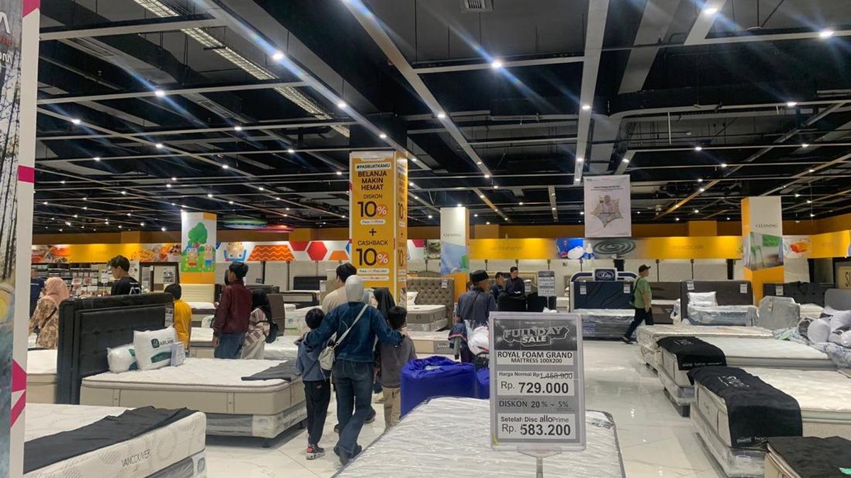 Tidur Makin Nyaman dengan Kasur Diskon dari Transmart Full Day Sale