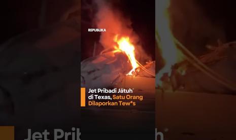 Jet Pribadi Jatuh di Texas Satu Orang Dilaporan Tewas
