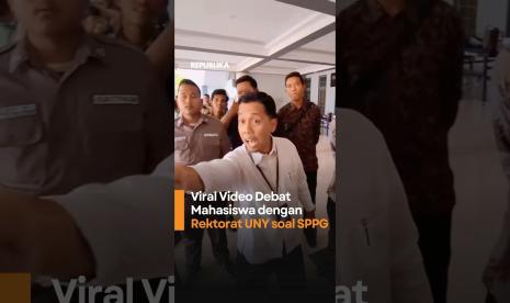 Viral Video Debat Mahasiswa dengan Rektorat UNY soal SPPG