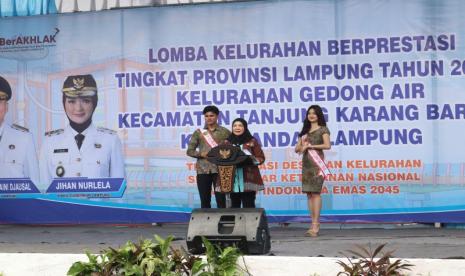 Pemkot Bandarlampung Optimistis Gedong Air Juara Lomba Kelurahan Tingkat Lampung