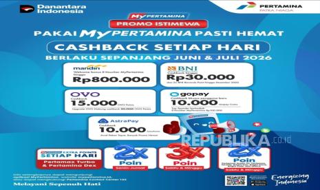 MyPertamina Tebar Promo Cashback dan Extra Points Sepanjang Juni–Juli 2026