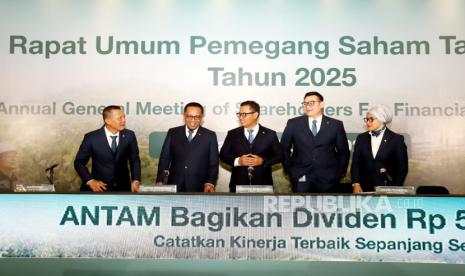 ANTAM Catat Laba Bersih Rp 7,92 Triliun pada 2025