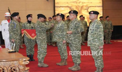 Kasum TNI Pimpin Sertijab, Marsda Muzafar Resmi Jabat Pangkogabwilhan II