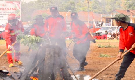 Jelang Puncak Kemarau, 500 Personel Gabungan Disiagakan Cegah Karhutla di Jateng
