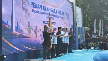 Pekan Olahraga Polri Dibuka Minggu Sambut HUT Bhayangkara ke-80