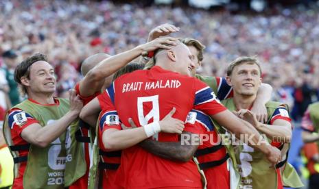 Haaland Bersinar, Norwegia Tekuk Irak 4-1 pada Laga Perdana Grup I Piala Dunia 2026