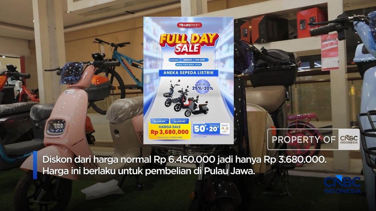 Video: Serbu! Sepeda Listrik Banting Harga