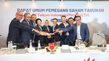 Telkom Sepakati Pembagian Dividen Rp21,9 Triliun di RUPST 2025