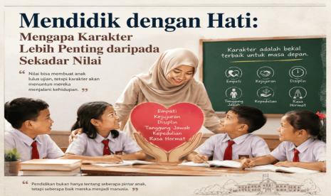 Mendidik dengan Hati: Pembentukan Karakter Lebih Penting dari Sekadar Nilai