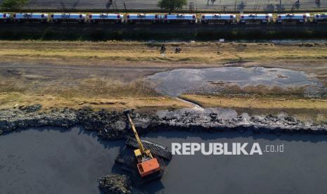 Tanggul Lumpur Lapindo Diperkuat, Antisipasi Rembesan Akibat Penurunan Tanah