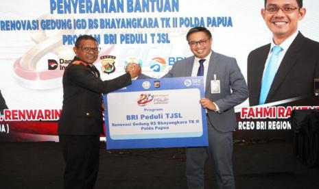 BRI Jayapura Salurkan Bantuan CSR ke RS Bhayangkara Polda Papua