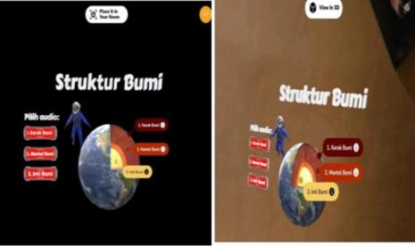 Menggenggam Bumi Melalui Microsite Augmented Reality