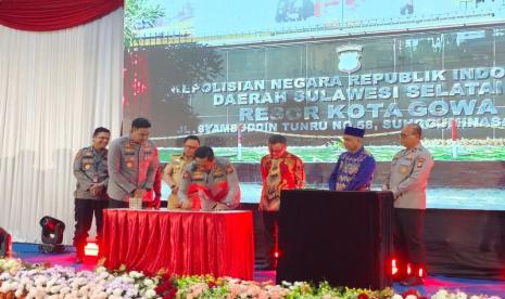 Polres Gowa Resmi Naik Status Jadi Polresta Tipe C