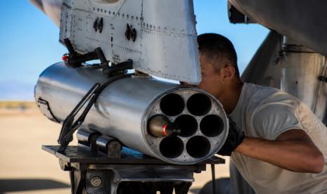 AS Restui Saudi Borong 20 Ribu Kit Roket Laser Rp32 T untuk Cegat Drone Houthi