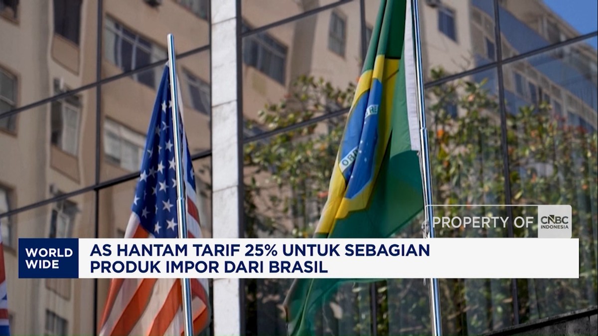 Video: AS Hantam Tarif 25% untuk Sebagian Produk Impor dari Brasil