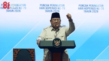 Prabowo: Hei Para Koruptor, Hentikan Praktik Kau, Rakyat Tidak Bodoh!