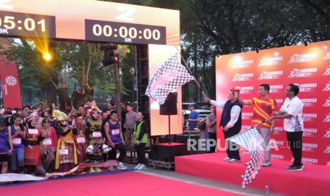 Ajang Lomba Lari Bhinneka Run Bukti Olahraga Perekat Bangsa, 3.500 Pelari Semarakkan TMII