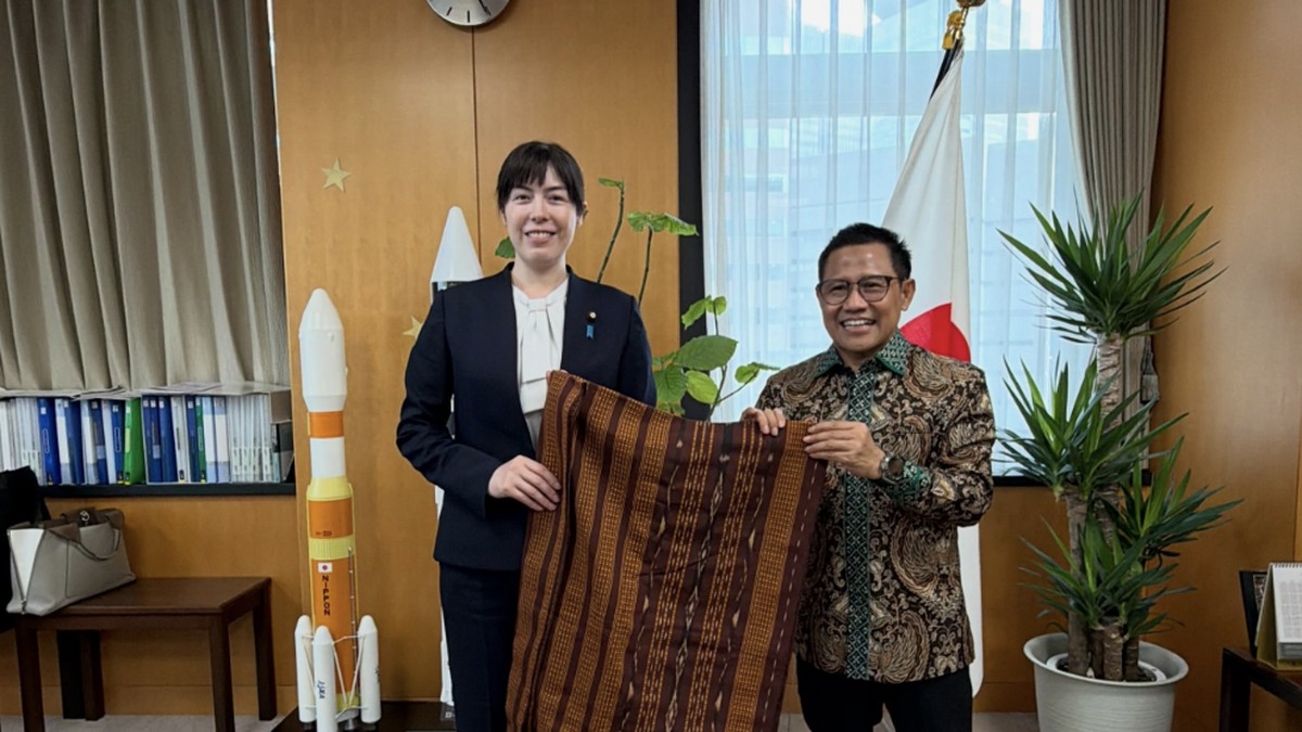 Momen Cak Imin Bertemu Menteri Cantik Jepang Kimi Onoda, Bahas Ini