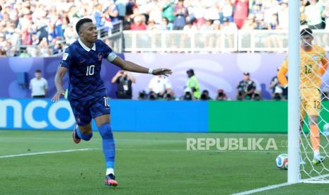 Prancis Atasi Perlawanan Paraguay Lewat Penalti Mbappe, Duel Sengit Lawan Maroko Menanti di 16 Besar