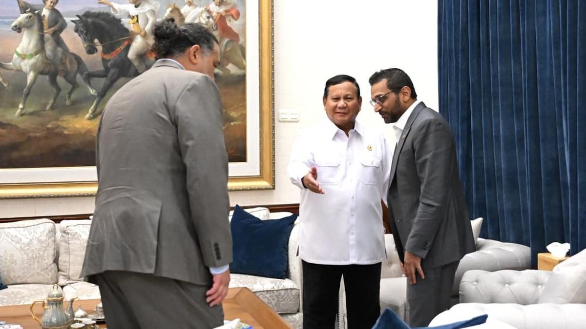 Potret Prabowo Bertemu Direktur FBI di Kertanegara, Bahas Soal Ini!