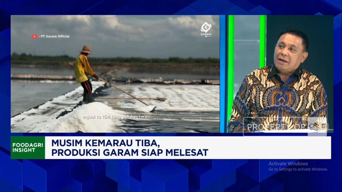 Video: PT Garam Incar Produksi 140 Ribu Ton Garam di Ladang K-SIGN NTT