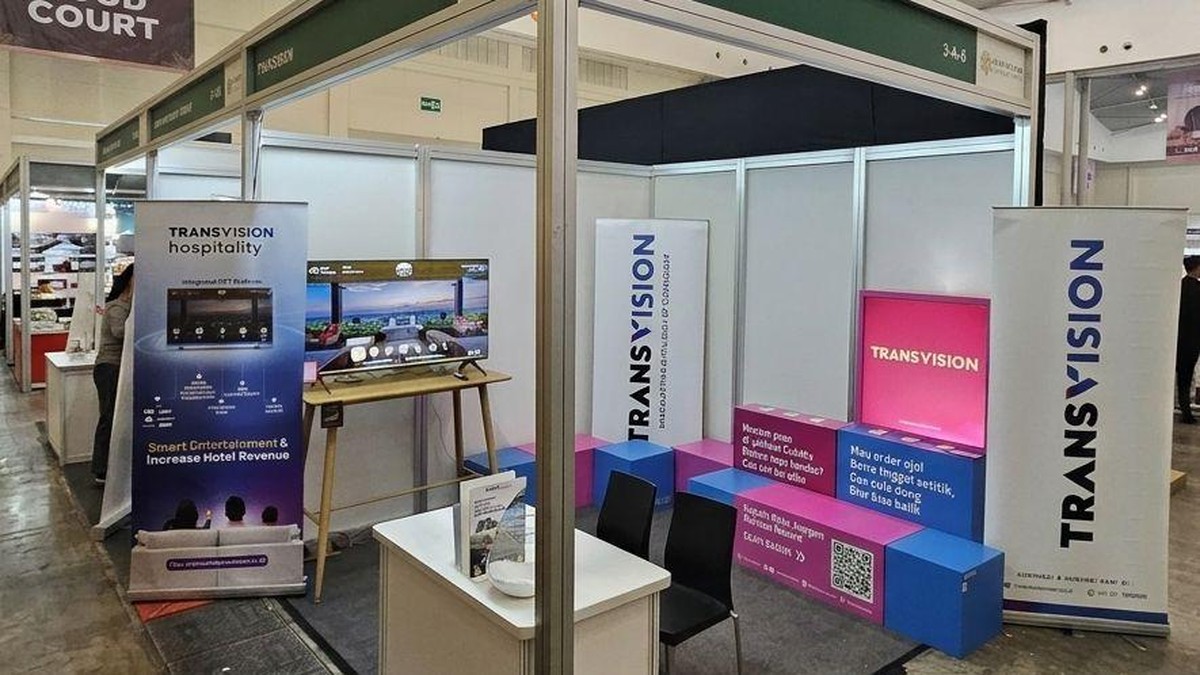 Mejeng di NFH Expo, Transvision Tawarkan Promo Instalasi Gratis