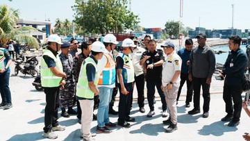 Tito Tinjau Pelabuhan Maumere, Dorong Mitigasi Potensi Gempa Susulan