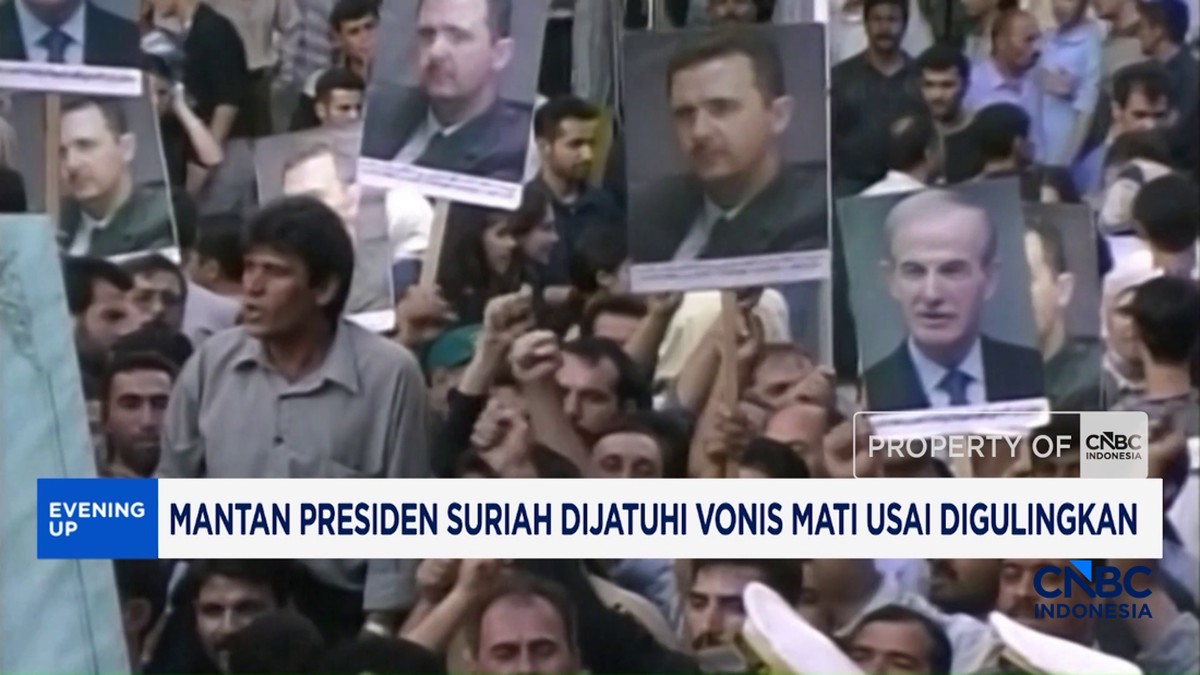 Video: Mantan Presiden Suriah Dijatuhi Vonis Mati Usai Digulingkan