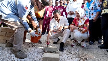 Tito Groundbreaking Sekolah Rakyat di Biak Numfor Papua