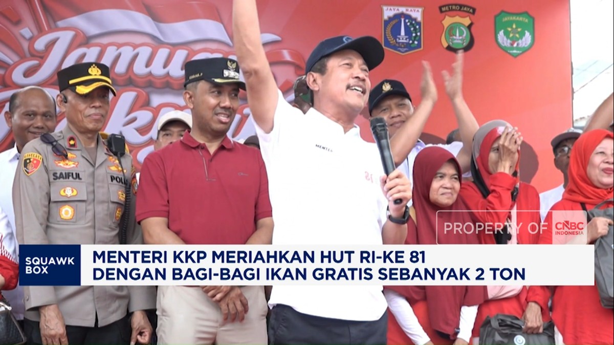 Video: Menteri KKP Meriahkan HUT RI ke-81 dengan Bagi-Bagi 2 Ton Ikan