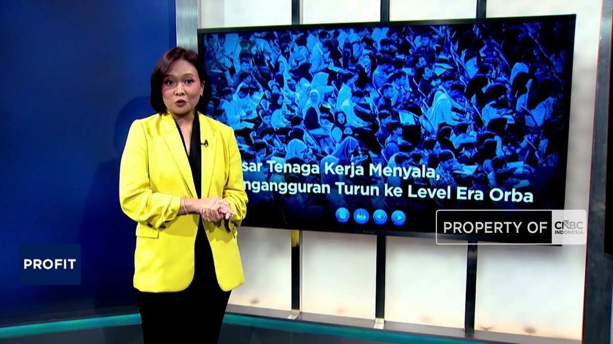Pasar Tenaga Kerja Menyala, Pengangguran Turun ke Level Era Orba