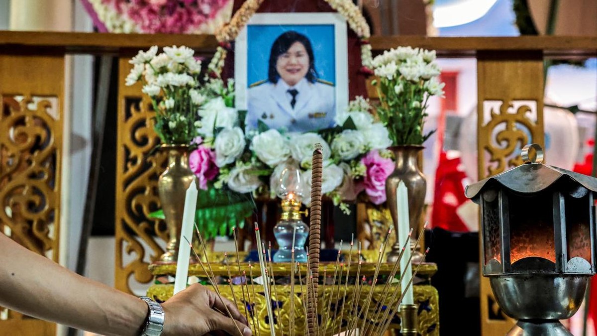 Pilu, Potret Terbaru Pemakaman Korban Bocah 14 Tahun Tembak Sekolah