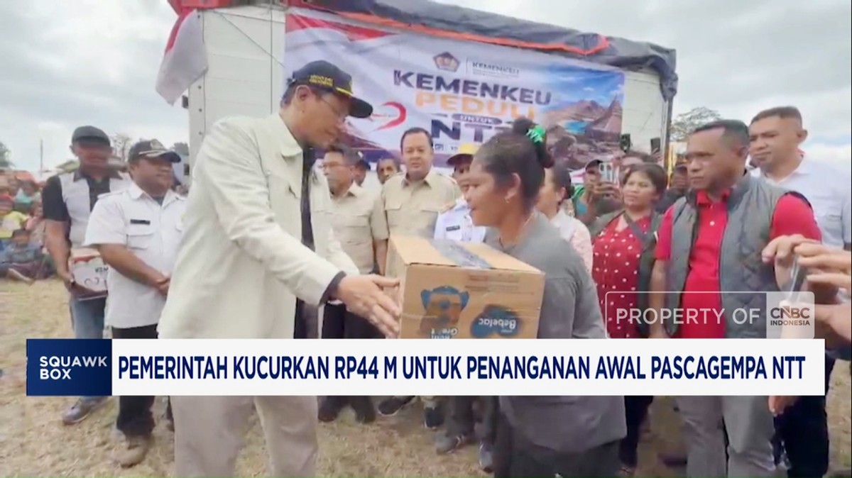 Video: Pemerintah Kucurkan Rp44 M untuk Penanganan Awal Pascagempa NTT