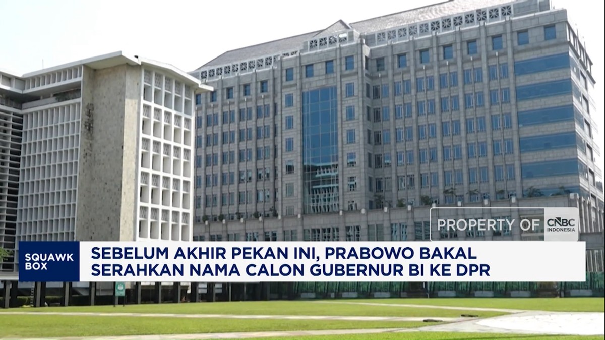 Video:Prabowo Akan Serahkan Nama Calon Gubernur BI Sebelum Akhir Pekan