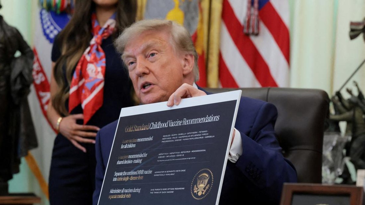 Trump Ubah Aturan Vaksin Anak AS, MMR Diminta Dipisah